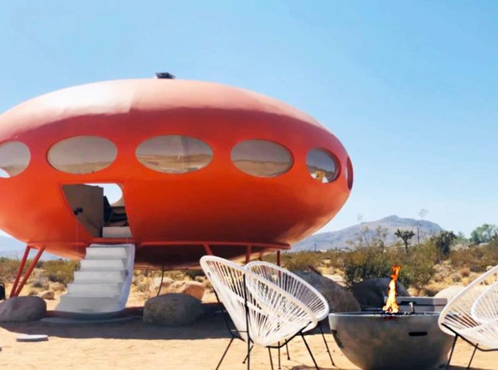 Area 55 Futuro House, Joshua Tree, California