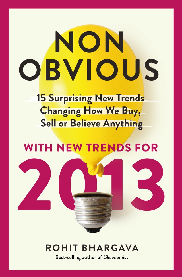 Non-Obvious 2013 trend report cover