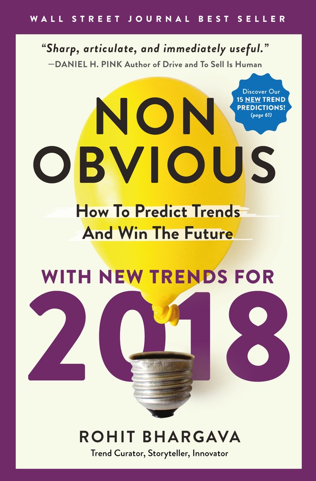 Non-Obvious 2018 trend report cover